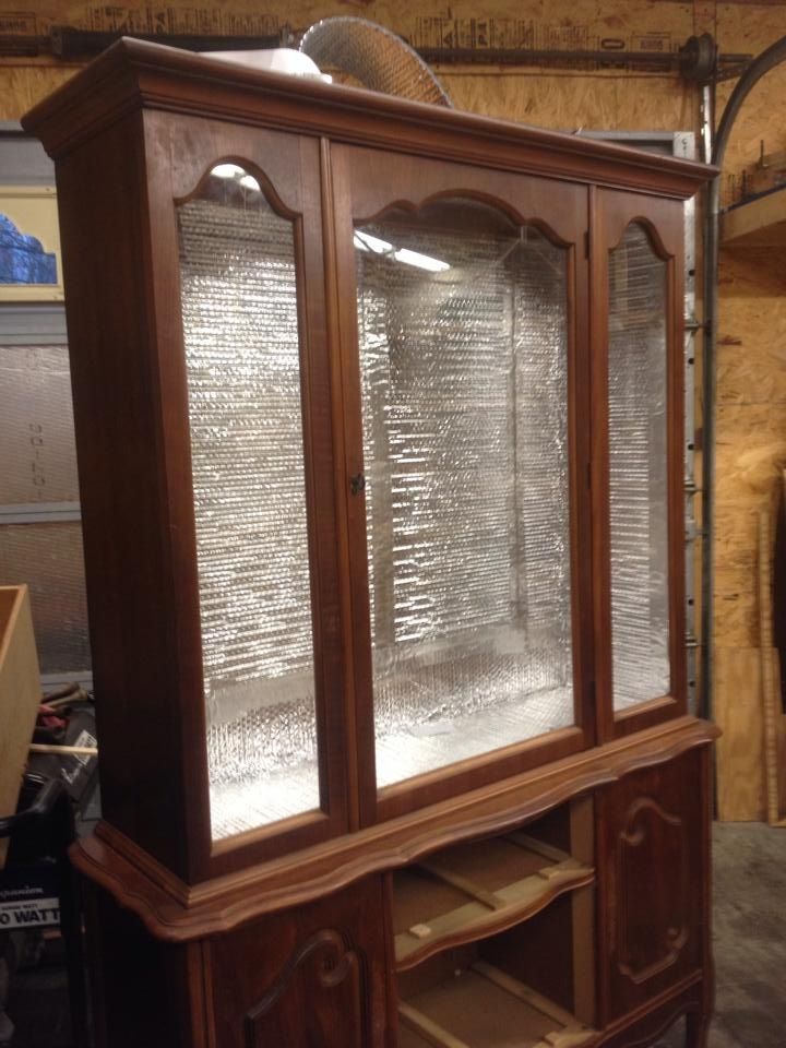 China Hutch Humidor Conversion with Pics! Humidors Friends of el Habano Cuban Cigars
